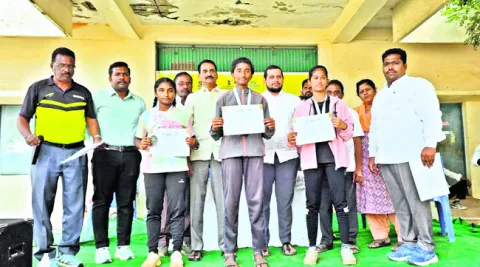 ఉత్సాహంగా జిల్లాస్థాయి ఖేలో ఇండియా పోటీలు