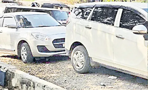 Jana Sena Leader absconding In fake cars case