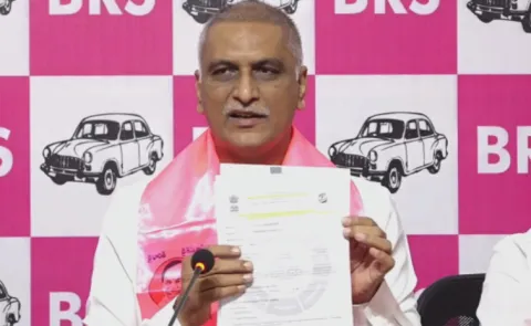 Harish Rao Condemns Revanth Reddy Kalvakuntla Family Rift