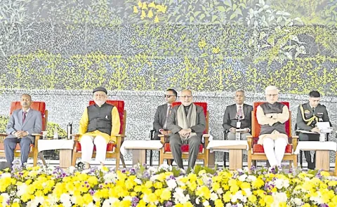 CP Radhakrishnan participates in World Meditation Day celebrations at Kanha Shanti Vanam