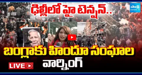 Hindu Religious Groups Protest In Delhi Against Bangladesh 1