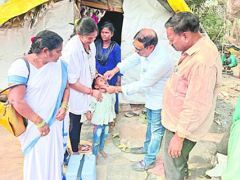 కొనసాగుతున్న  పల్స్‌ పోలియో 