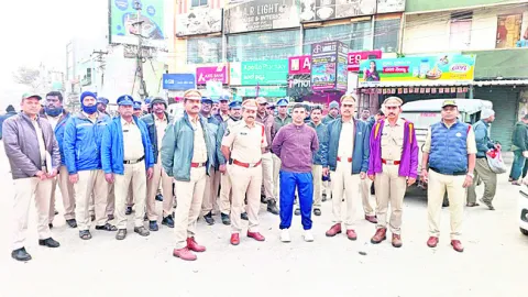 మదనపల్లెలో కార్డెన్‌ సెర్చ్‌