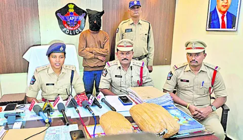 కాకుమానులో గంజాయి స్వాధీనం