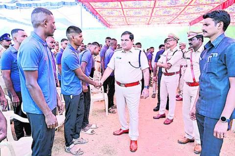 ట్రైనీ కానిస్టేబుళ్ల శిక్షణ ప్రారంభం 