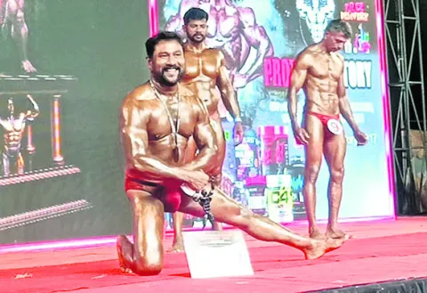 మిస్టర్‌ ఇండియా పోటీలకు కోన రమణ