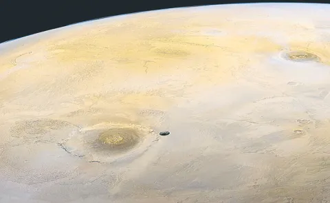 Mars Express spacecraft captures a close-up view of Phobos