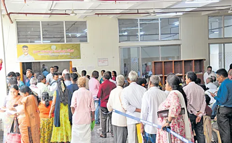 Chandrababu govt did not respond at all to complaints of Revenue issues