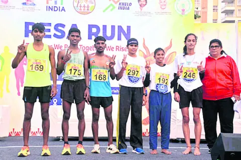 ఉత్సాహంగా పీసా రన్‌ 