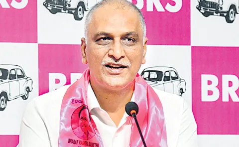 Revanth Reddy is engaging in diversionary politics says Harish Rao