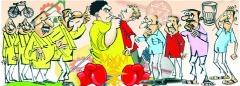 కూటమిలో కులచిచ్చు