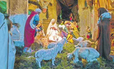Christmas festival celebrating the birth of Jesus