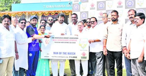 గ్రామీణ క్రీడాకారులను ప్రోత్సహించేందుకే.. 
