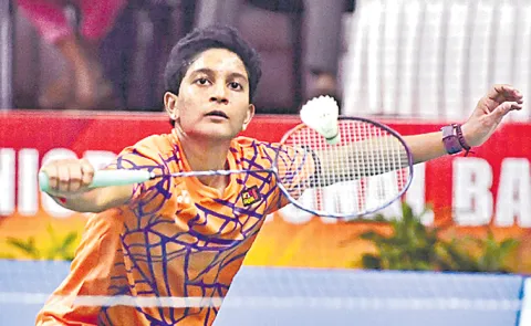 Surya Charishma makes a good start in the National Senior Badminton Championship3