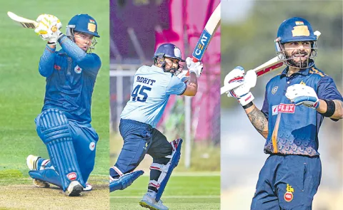 A flood of records in the Vijay Hazare Tournament6