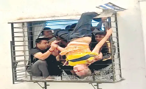 Sleeping Man Falls From 10th Floor, Avoids Death