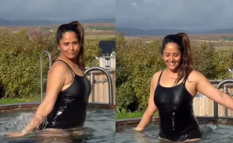 Anasuya Bharadwaj Latest Swimsuit Video Goes Viral
