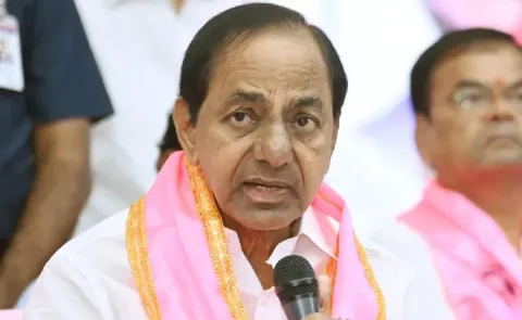 KCR is attending the Telangana Assembly session