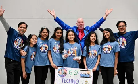 Telugu Students show their talent at First Lego League Challenge Maryland 
