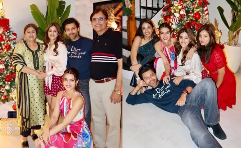 Nupur Sanon Christmas Celebration With Stebin Ben4