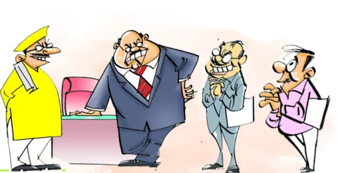 ఆ అధికారితో వేగలేం..! 