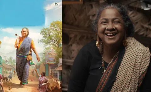 Radhika Sarathkumar as 75years old women role in movie4