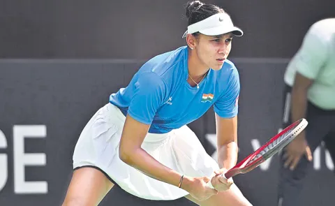 Srivalli Rashmika reaches quarterfinals in singles category of W35 womens tournament9