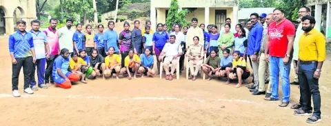 మహిళా కబడ్డీ జట్టు ఎంపిక 
