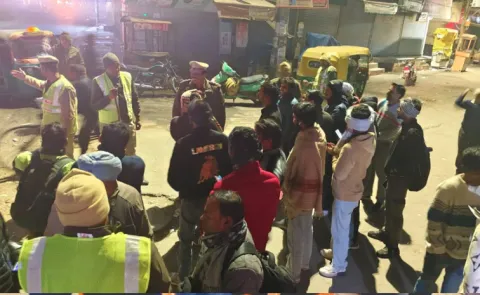 285 people arrested weapons and drugs haul by Delhi Police