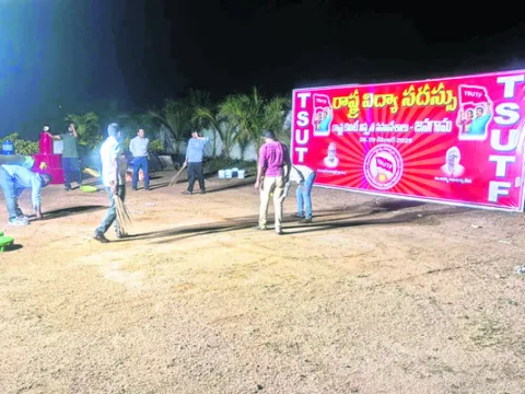 రాష్ట్ర సదస్సుకు జనగామ ముస్తాబు.. 