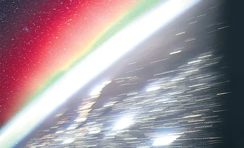 nasa astronaut don pettit shares a Photo of earth from orbit