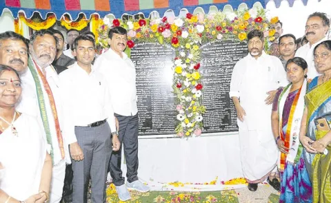 Deputy CM Bhatti Vikramarka Mallu inaugurates Substations at Ananthanagar