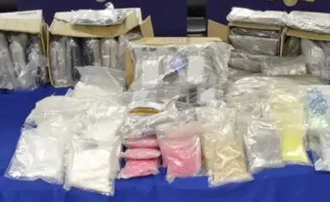 The Eagle Team raids  in Hyderabad