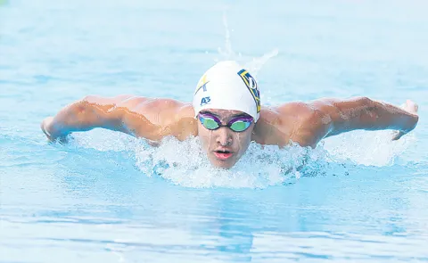 South Zone Aquatic Champions Shivani and Ishaan7
