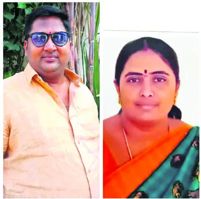 రోడ్డు ప్రమాదంలో దంపతుల మృతి 
