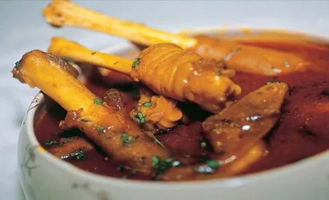 special dish Old City hotels in Mutton Paya Recipe