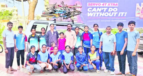 రాష్ట్ర స్థాయి సైక్లింగ్‌ పోటీలకు ఎంపిక 