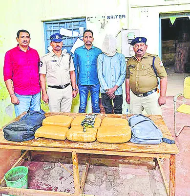 గంజాయి కేసులో నిందితుడు అరెస్టు 