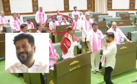 CM Revanth Reddy reacts on KCR Handshake Row