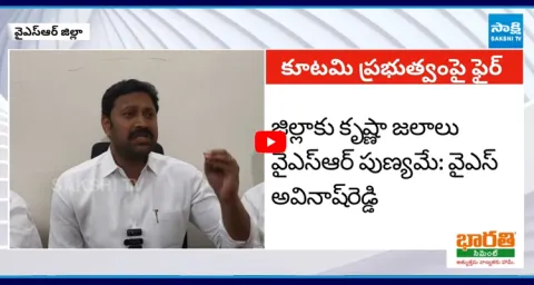 YSRCP YS Avinash Reddy Fires On Chandrababu Govt  1