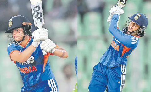 Indian womens team won the fourth T20 match as well7