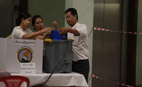 Elections held for the first time in Myanmar