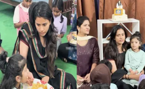 Bigg Boss 9 Telugu: Thanuja Puttaswamy Visits Orphanage