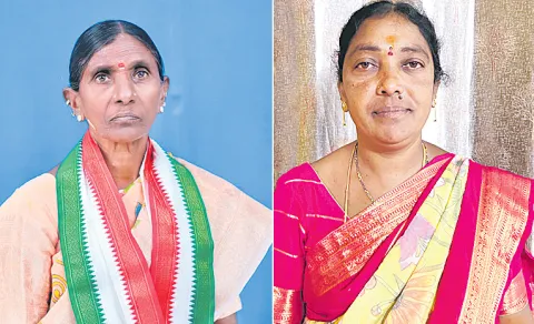 Atha Kodalu In Sarpanch Elections Heerapur