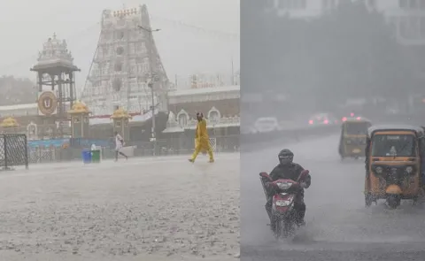 Flash Flood Alert For AP Four Districts