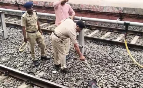 Bomb blasts in Kothagudem