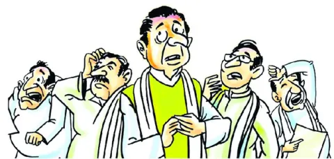 ‘రెబల్స్‌’ గాయబ్‌..! 