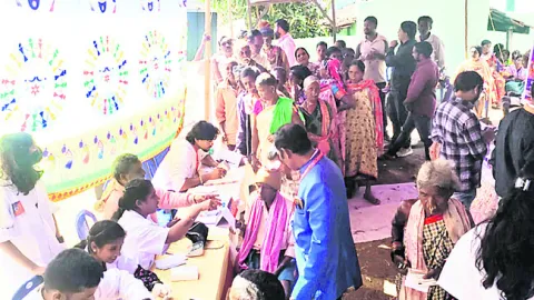 450 మందికి వైద్య పరీక్షలు