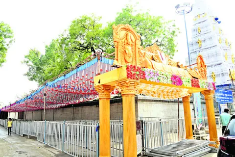 వైకుంఠ ఏకాదశికి ఏర్పాట్లు పూర్తి