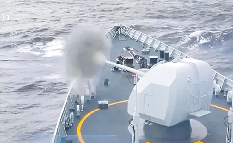 China Launches Fresh Military Drills In Central Taiwan Strait